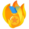 fire 3  emoji 🏅