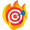 fire 3  emoji 🎯