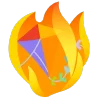 fire 3  emoji 🪁