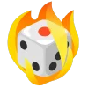 fire 3  emoji 🎲