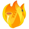 fire 3  emoji 🎷