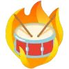 fire 3  emoji 🥁