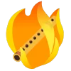 fire 3  emoji 🪈