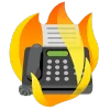 Telegram emoji «fire 3 » 📠