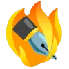 fire 3  emoji 🖋