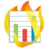 fire 3  emoji 📊