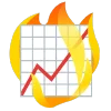 fire 3  emoji 📈