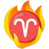 fire 3  emoji ♈️