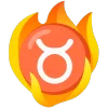 fire 3  emoji ♉️