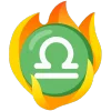 fire 3  emoji ♎️