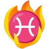 fire 3  emoji ♓️