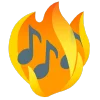 fire 3  emoji 🎶