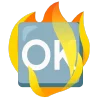 fire 3  emoji 🆗