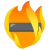 fire 3  emoji ➖
