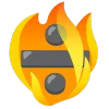 fire 3  emoji ➗