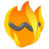 fire 3  emoji 〰️