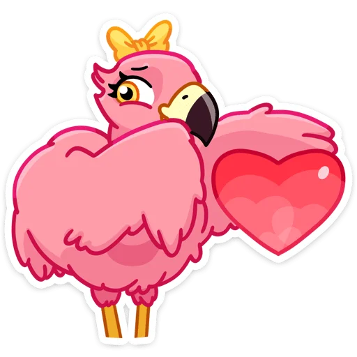 Telegram Sticker «Фламина» ❤️