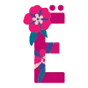 Telegram emojisi «цветочный шрифт» 🔠