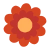 Telegram emojisi «цветочный шрифт» 🌺