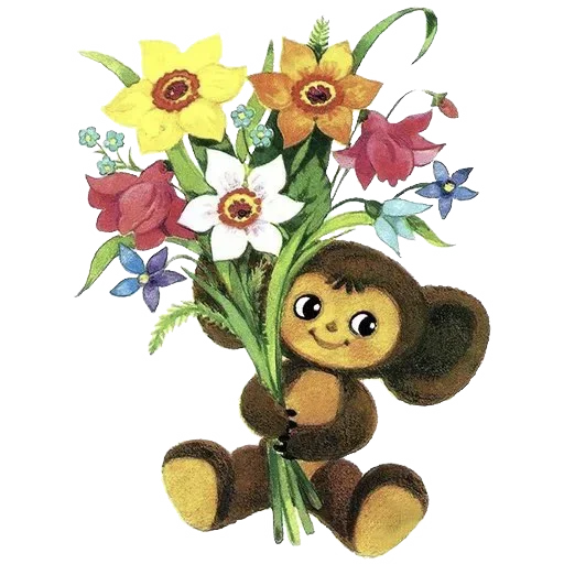 Telegram stiker «Flowers» 🧐