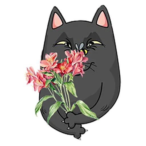 Telegram stiker «Flowers» 💐