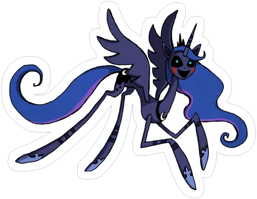 Telegram Sticker «FNAF Pony» 👽