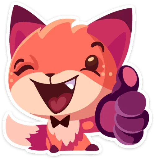 Фокси • Foxy emoji 👍