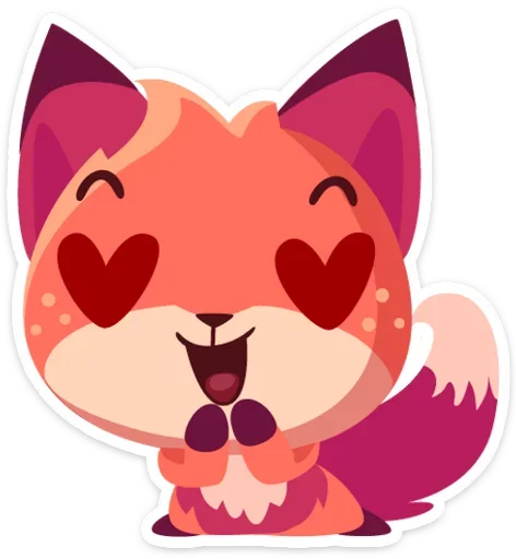 Фокси • Foxy  sticker 😍