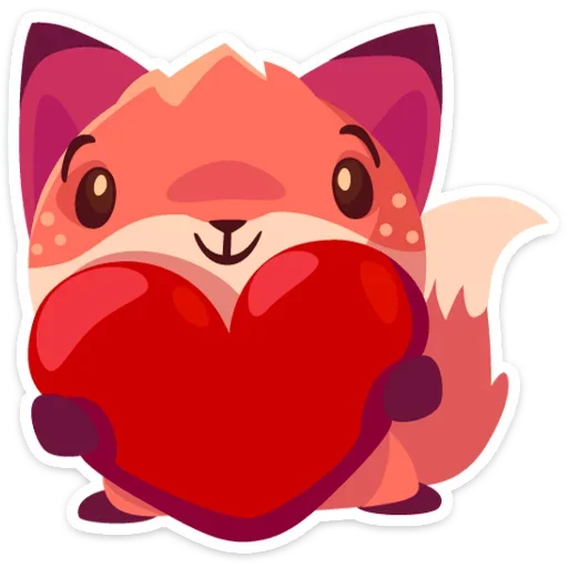 Фокси • Foxy emoji ❤