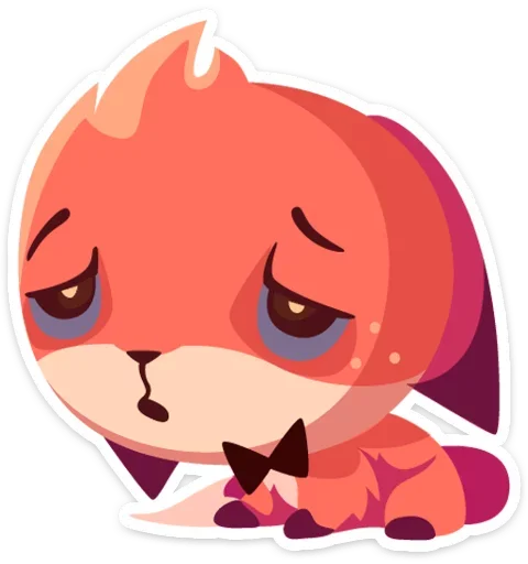 Фокси • Foxy  sticker 😔