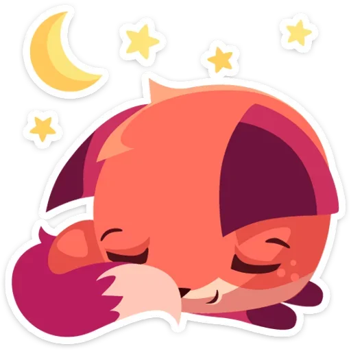 Фокси • Foxy emoji 😴