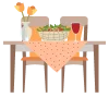 Telegram emoji Еда и уют