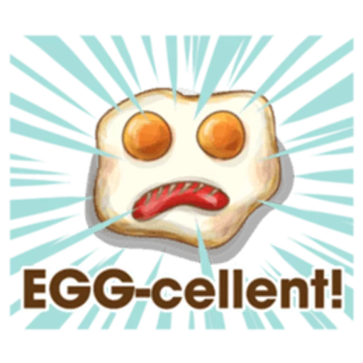 Стикер Telegram «Food Jokes» 🥚