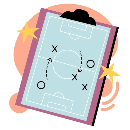 Telegram Sticker «football elements» 🏟️