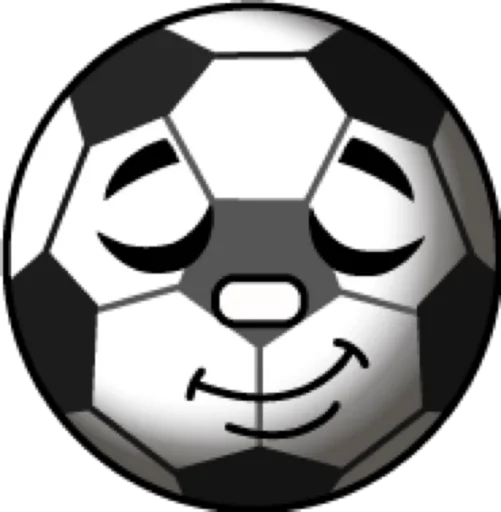 Стикер Telegram «Футбол» 😌