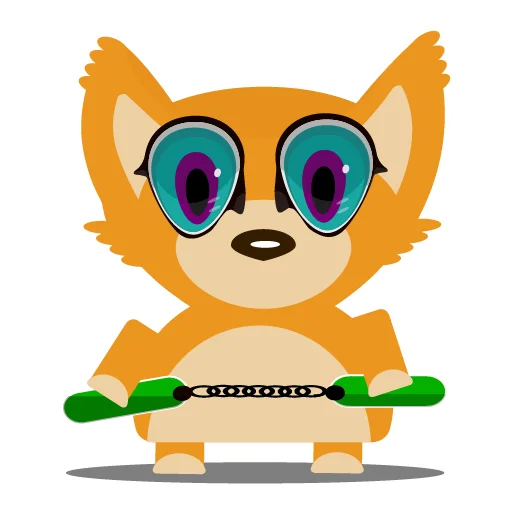 Fox emoji 😳