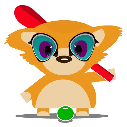 Telegram stiker «Fox» 😳