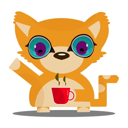 Fox sticker 😊