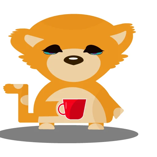 Fox sticker 😴