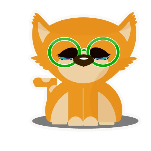 Fox sticker 😵