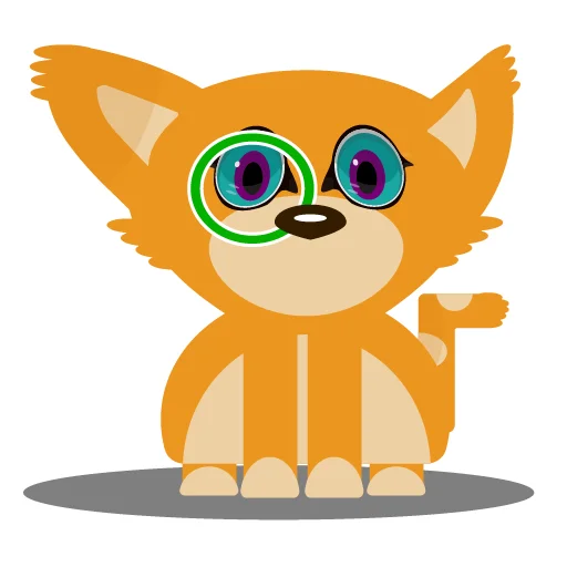 Fox sticker 😳