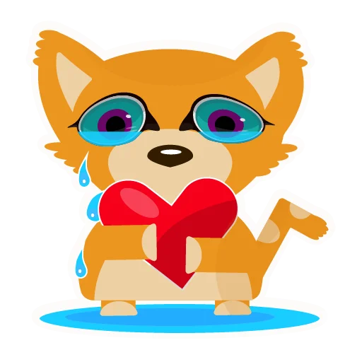 Fox emoji 😢