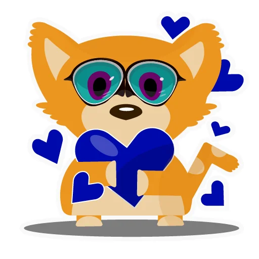 Fox sticker 🥰