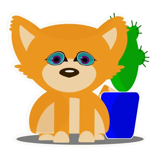 Fox emoji 😢