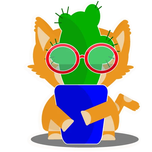 Telegram Sticker «Fox» 🙈
