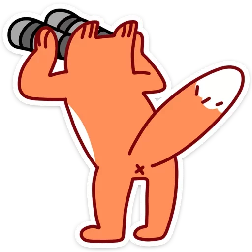 Fox  sticker 🔭