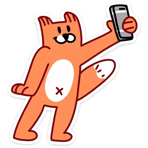 Стикер Telegram «Fox» 