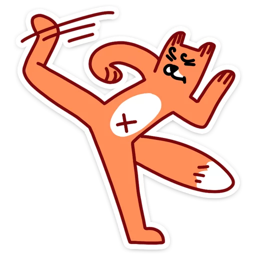 Telegram stiker «Fox» 😵