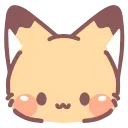 Telegram emoji foxes bff