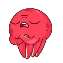 Осьминог Фред emoji 😝